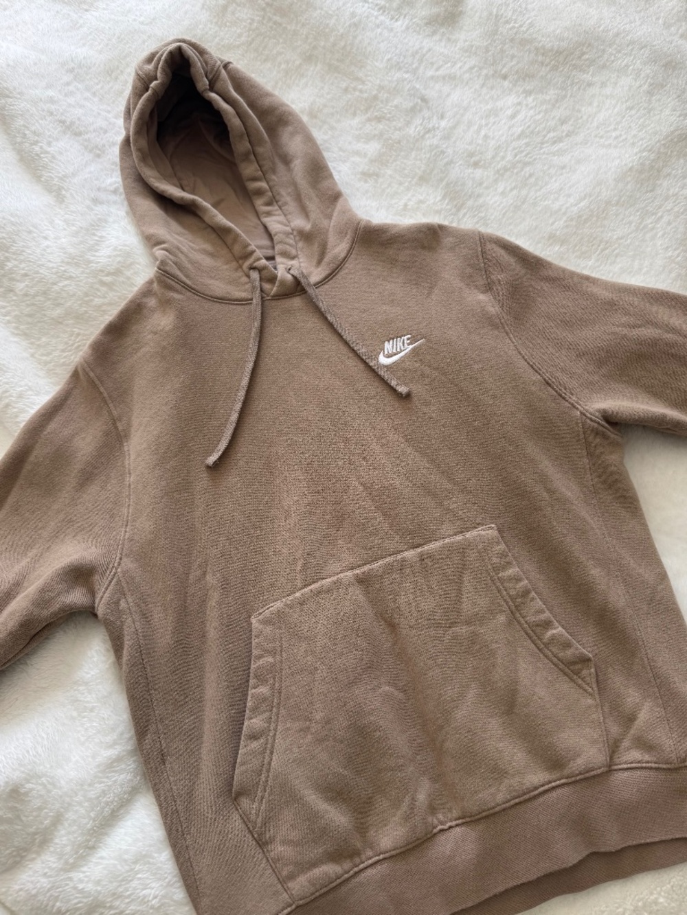 Tan nike hoodie